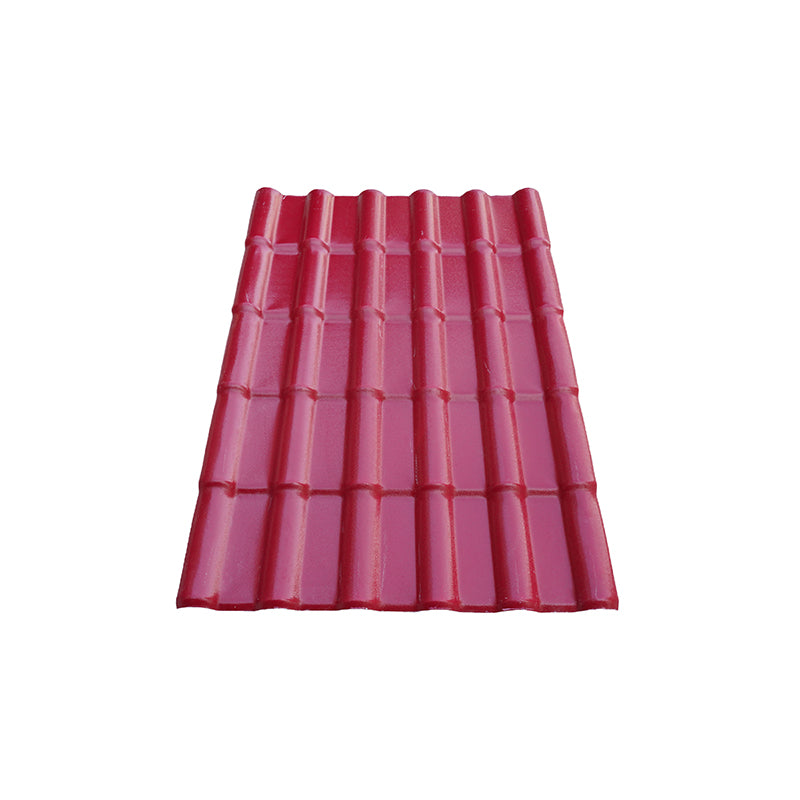 ASA synthetic resin traditional type roof 880-Maroon CMR96207