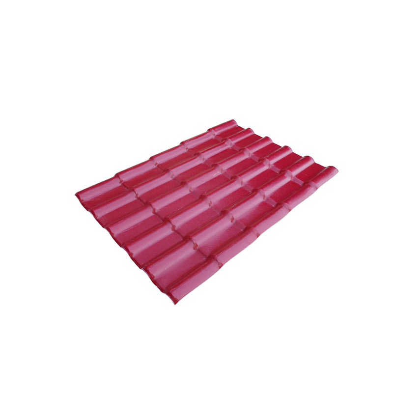 ASA synthetic resin traditional type roof 880-Maroon CMR96207