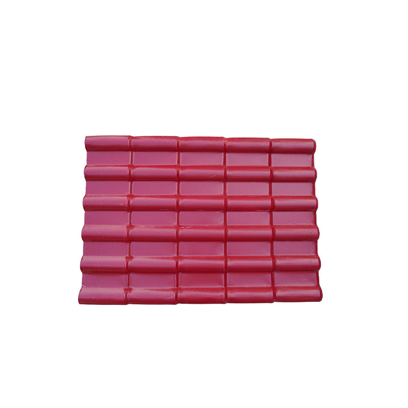 ASA synthetic resin traditional type roof 880-Maroon CMR96207
