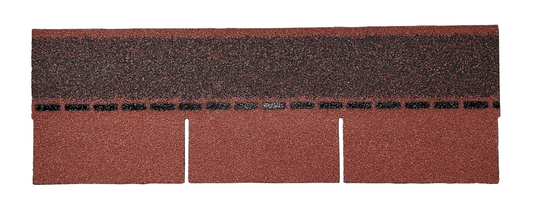 Single-layer asphalt shingles